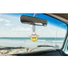 Coolballs Happy Amigo w/ Sombrero Car Antenna Topper / Auto Dashboard Accessory (Fat Antenna)